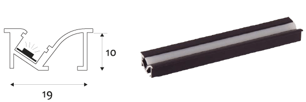 Sidon Armarios - Tira LED 45º - L210
